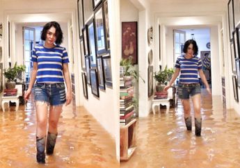 Seakan Punya Firasat Rumahnya Bakal Kebanjiran, Yuni Shara Mendadak Ingin Pulang saat Nikmati Liburan di Bali: Oh Ternyata Ini toh Maksudnya?