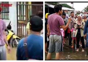 Viral Detik-detik Camat Ciledug Marahi Relawan Saat Banjir Jakarta, Netizen: Bukannya Bilang Makasih malah Ngomel-ngomel!