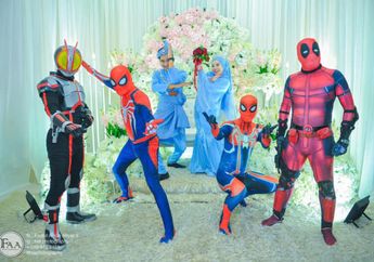 Viral 4 Pria Ini Kompak Jadi Superhero di Pernikahan Adik Perempuan Mereka, Ternyata Ada Cerita Haru di Baliknya