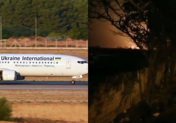 Bak Bola Api yang Jatuh Menghantam Tanah, Berikut Detik-detik Pesawat Ukraina Jatuh dan Terbakar di Iran Hingga Tewaskan 170 Orang di Dalamnya