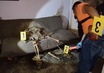 Hanya Tersisa Rambut dan Jas Hujan Warna Biru, Kerangka Manusia Ditemukan Duduk di Sofa Rumah Kosong