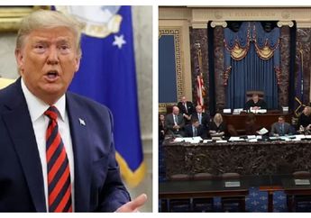 Dianggap Lakukan Kejahatan Besar, Sidang Pemecatan Donald Trump Disetujui 99 Dari 100 Senator yang Siap Tak Bela Presiden AS