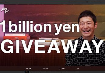 Ingin Buktikan Apakah Uang Bisa Beli Kebahagiaan, Pengusaha Jepang Bagikan Rp 123 Miliar untuk Followers di Twitter, Syaratnya Cukup Follow dan Retweet!