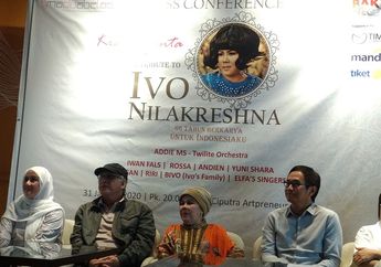 66 Tahun Berkarier di Industri Musik, Penyanyi Legendaris Ivo Nilakreshna Akan Gelar Konser
