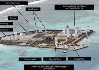 Jika Perang Pecah di Laut China Selatan, Kekuatan Militer China Sangat Sulit Dikalahkan Negara-negara Asia Tenggara, Lihat Saja Pangkalan Militernya Ada 7 Buah!