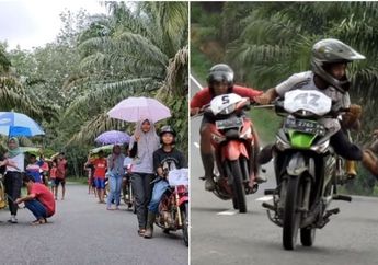 Viral Parodi Balapan dari Anak Asli Riau hingga Di-notice MotoGP!