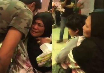 Momen Mengharukan Keluarga Arab Antar TKW Indonesia ke Bandara untuk Pulang Kampung Setelah 33 Tahun Bekerja