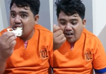 Tetap Santai Santap Sepiring Nasi Meski Sudah Pakai Baju Tahanan, Video Pengakuan Pelaku Pembunuhan dan Pembakaran Wanita di Banyuwangi Buat Polisi Geram: Saya Itu Nyari Kamu Sampai 3 Hari Gak Tidur!