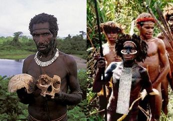 Punya Tradisi Makan Otak Manusia, Ini yang Terjadi pada Tubuh Anggota Suku Pedalaman Papua