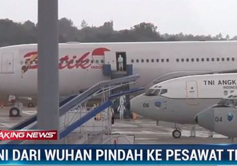 WNI dari Wuhan Berhasil Dievakuasi, 3 Orang Tak Lolos Skrining Kesehatan