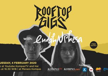 Rooftop Gigs Bersama Endah N Rhesa Akan Hadir Live Hari Ini di YouTube HAI 