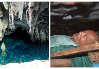 Tak Ada Kabar Selama 10 Tahun, Warga Desa Baru Sadar Pria Ini Tinggal di Dalam Goa di Tebing Berbahaya