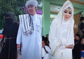 Viral Video Perempuan Bercadar Ini Antar Suaminya Menikah Kedua Kali, Alasannya Rela Dipoligami Tak Disangka-sangka