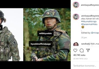 Saat Annisa Pohan Setarakan Ketampanan Suaminya dengan Aktor Korea Hyun Bin, Coba Lihat Reaksi Putra SBY, Agus Yudhoyono Ini, Kocak!