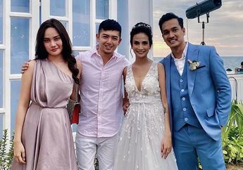 Gelar Resepsi Pernikahan di Bali, Begini Gaya Anggun Vanessa Angel Hingga Terlihat Lincah Menari Bersama Suami