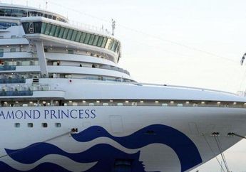 Dikarantina karena Wabah Corona, Penumpang Kapal Pesiar Diamond Princess Tetap Rayakan Valentine