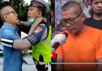 Video Viral: Tak Terima Ditilang, Seorang Pria Marah dan Cekik Polisi, Begini Nasibnya Sekarang