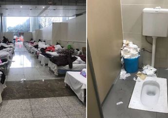 Ditempatkan dalam Satu Area, 1.000 Pasien Virus Corona ini Cuma Diberi 1 Toilets! Tega Banget!