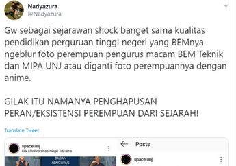 Viral Foto Pengurus BEM Perempuan Diblur, Netizen Ramai Berdebat!
