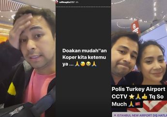 Koper Raffi Ahmad dan Nagita Slavina Hilang di Bandara Turki, Ini Isinya!