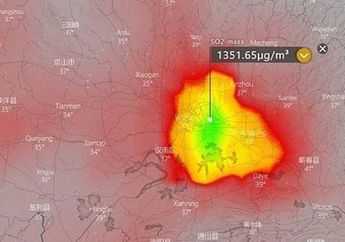 Foto Citra Satelit Tunjukkan Kota Wuhan Merah Menyala, Rupanya Tersimpan Makna Mengerikan Dibaliknya!