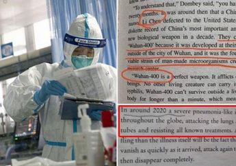 Padahal Buku Ini Terbit Tahun 1981, Tetapi Seolah Bisa Meramalkan Secara Rinci Masalah Virus Corona, Benarkah Virus Corona Adalah 'Mesin Pembunuh' Buatan China? 