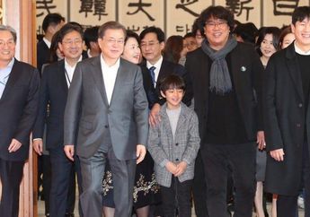 Sukses Harumkan Korea Selatan, Seluruh Pemain dan Kru Parasite Dapat Penghormatan dari Presiden Moon Jae In di Blue House