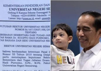 Tak terima Dinonaktifkan karena Postingannya yang Menyindir Jokowi dan Jan Ethes, Dosen Unnes Ini Tantang Rektornya sendiri untuk Lakukan Hal Ini!