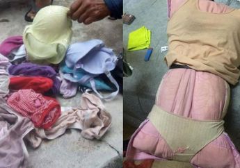 Bukan Dijadikan Jimat, Pria Mesum Ini Curi Pakaian Dalam Wanita untuk Dandani Bantalnya hingga Mirip Boneka Seks