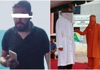 Kepergok Bermesraan dengan Janda, Bule asal Portugal Diguyur Warga Pakai Air Got, Bakal Kena Hukum Cambuk Jika Terbukti Berbuat Mesum