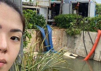 Jadi Anggota DPR, Tina Toon Sidak Pompa Air Kawasan Rumahnya yang Mendadak Jadi Langganan Banjir