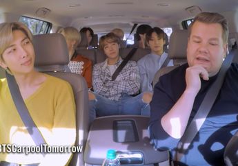 Dinanti Penggemar, Akhirnya James Corden Rilis Teaser Carpool Karaoke Bersama BTS!
