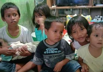 Ayah dan Ibunya Meninggal Hampir Bersamaan, 6 Bocah yang Ditingalkan Kedua Orang Tuanya Ini Bikin Haru, Anak Terakhir Masih Berusia 1 Bulan