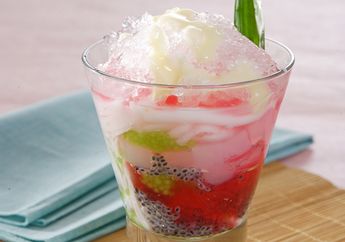 Resep Kilat, Es Kelapa Kolang-Kaling Super Segar Buat Buka Puasa, yuk Bikin!