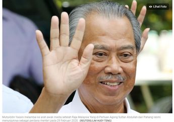 Bikin Najib Rajak Terancam Penjara 100 Tahun, Muhyiddin Yassin Kini Malah Diangkat Jadi PM Malaysia Gantikan Mahathir Mohamad