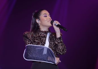 Gunakan Arm Sling, Cantika Abigail Tetap Hibur Penonton Java Jazz Festival 2020