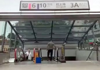 Dibutuhkan 91 Eskalator Untuk Masuk ke Dalam, Stasiun Kereta Bawah Tanah Setara 31 Lantai Jadi Stasiun Terdalam Ketiga di Dunia, Pengguna: 'Senang Jika Disediakan Perosotan'