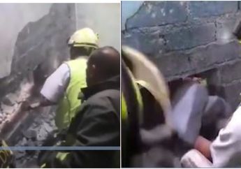 Suara Aneh Kerap Terdengar dari Balik Dinding Rumahnya, Wanita Ini Ketakutan Sampai Lapor Polisi Untuk Membongkarnya, Setelah Digempur Orang-orang Kaget Bukan Main Temukan Sumber Suaranya Ini