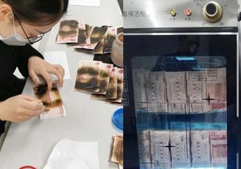 Takut Tertular Virus Corona, Wanita Ini Nekat Masukkan Uang Tunai Senilai Rp 6,5 Juta Miliknya ke Dalam Microwave Usai WHO Sebut Covid-19 Bisa Menempel di Permukaan Uang Kertas