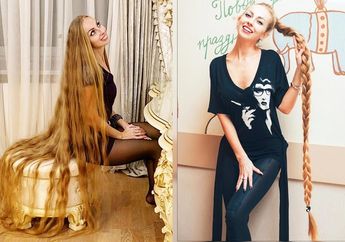 Gadis ini Menjadi Sosok Rapunzel di Dunia Nyata, Tak Pernah Potong Rambut Sejak Usia 5 Tahun!