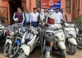 Malu Diejek Lantaran Tak Punya Kendaraan, Pria Ini Nekat Curi 8 Motor Demi Tampil Mentereng di Depan Gebetan