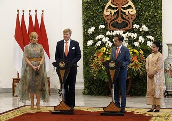Kepingin Ikut Foto Bareng Raja dan Ratu Belanda yang Sambangi Istana Kepresidenan Bogor, Cucu Presiden Jokowi dan Iriana Tampil Menggemaskan dengan Kebaya Putih!