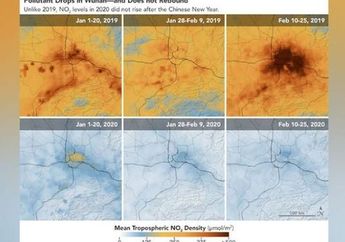 Di Tengah 'Serangan' Virus Corona, Tiongkok Mengalami Penurunan Polusi Udara, Si Penyebab Jutaan Kematian Dini, Inikah Hikmah di Balik Musibah?