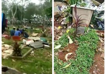 Viral Video Dangdutan di Tengah Kuburan dan Dipenuhi Sampah Berserakan, Netizen: Udah Gak Ada Adabnye!