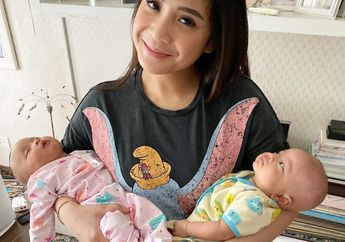 Saking Tajirnya, Intip Harga Sepatu Branded Kado Pemberian Nagita untuk Anak Kembar Syahnaz Sadiqah