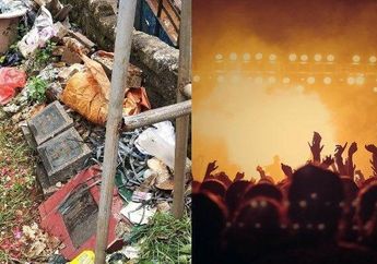 Seenaknya Gunakan Tempat Pemakaman sebagai Lahan Goyang Dangdutan, Protes Warga Tak Digubris!