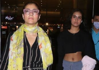 Tak Gunakan Masker saat Pergi ke Bandara dan Kondangan di Tengah Wabah Virus Corona, Kajol dan Putrinya Dihujat Netizen!