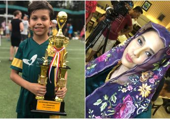 Semua Anaknya Mengalir Darah Blasteran dari 3 Suami Berbeda, Ayu Azhari Unggah Aksi Putra Bulenya Saat Kumandangkan Azan!