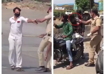 Meski Sudah Lockdown, Warga India Nekat Keluar Rumah, Polisi Pun Bertindak Keras Lakukan Ini!