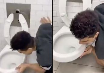 Berani Jilati Kloset Duduk Demi Coronavirus Challenge, Seleb TikTok Ini Kini Benar-benar Positif Corona!